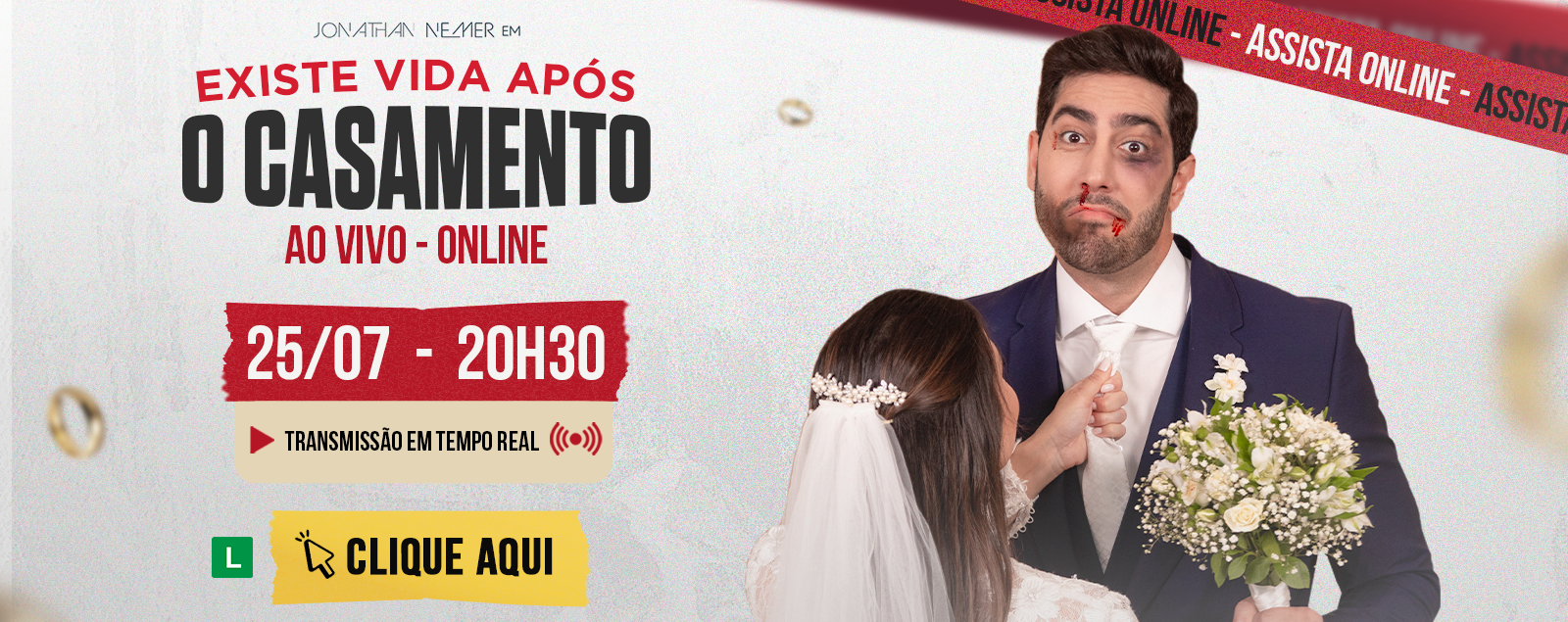 Existe vida após o casamento - AO VIVO - ONLINE